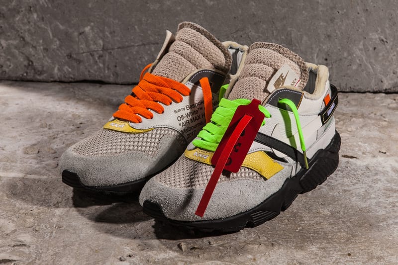 Nike huarache off white collab sale