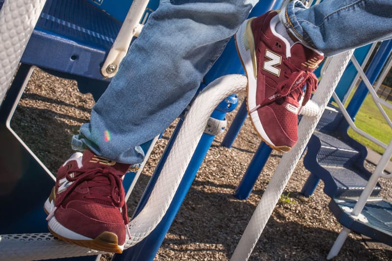 Burgundy new balance outlet 530