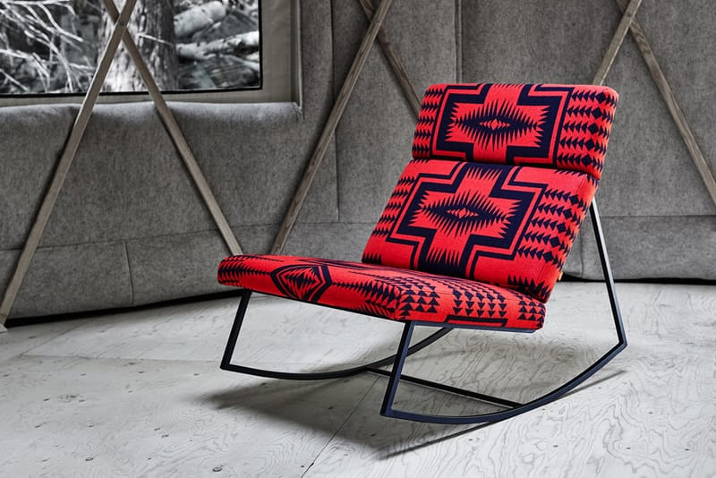 Pendleton Fabrics x Gus Modern Chair Collection Hypebeast