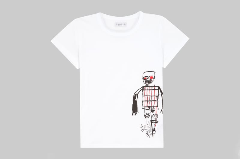 agnès b. Releases Jean-Michel Basquiat T-Shirts | Hypebeast