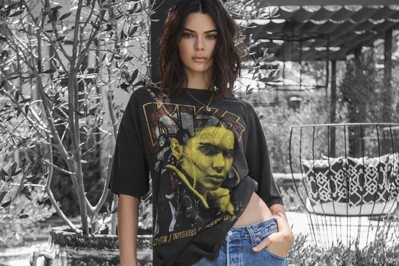 kendall jenner tupac shirt