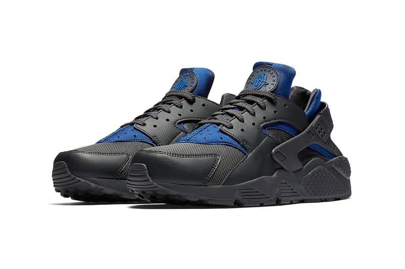 Navy blue shop huarache sneakers