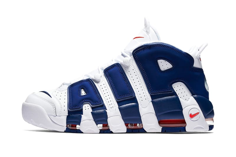 Uptempo blue store and orange