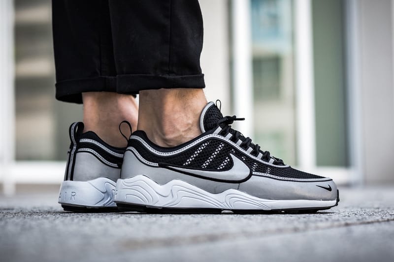 Nike store reflective silver