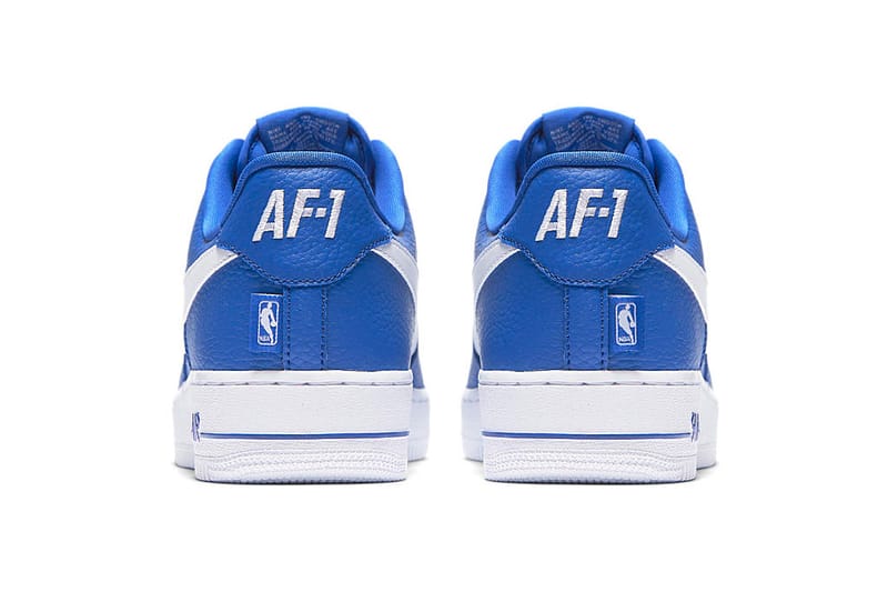 Air force 1 shop nba low blue