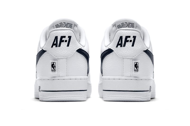 Nike air force 1 low nba white clearance black