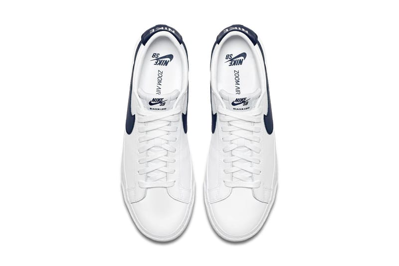 Nike sb zoom blazer low hot sale white obsidian