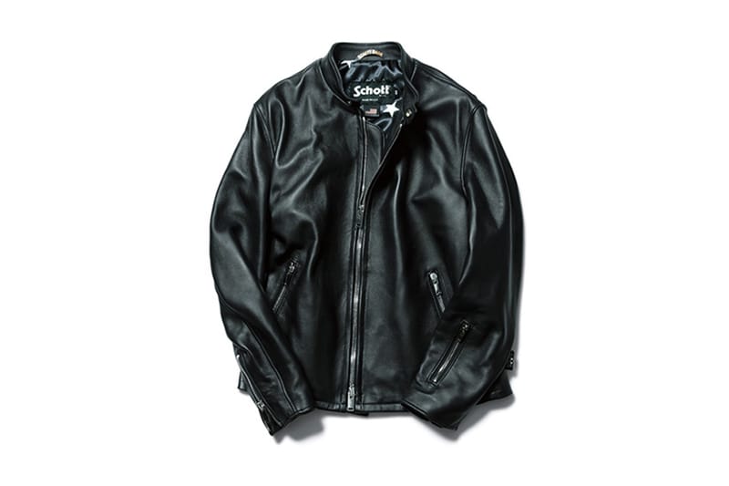 SOPHNET. x Schott Leather Riders Jacket | Hypebeast