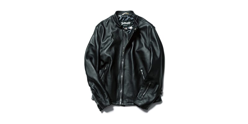 SOPHNET. x Schott Leather Riders Jacket | Hypebeast