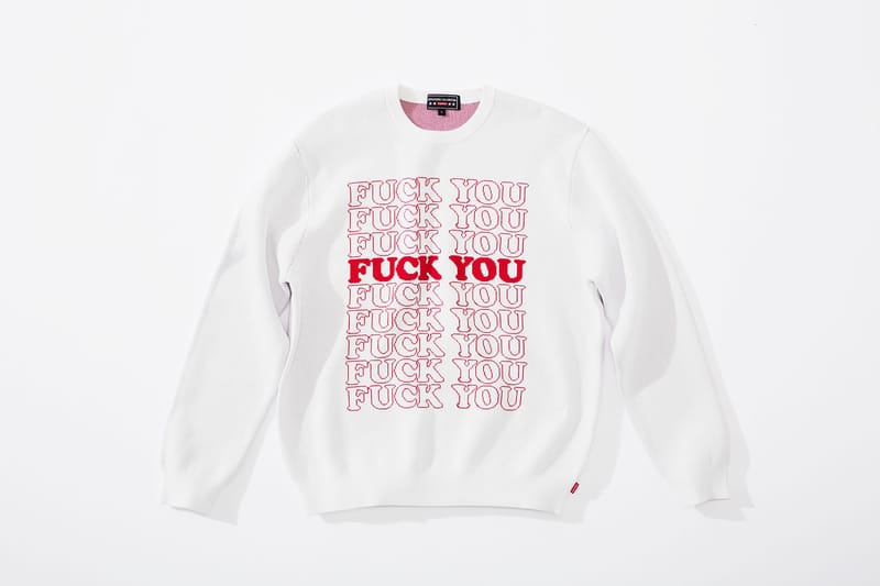 SupremeHYSTERIC GLAMOUR Fuck You Sweater | www.hurdl.org