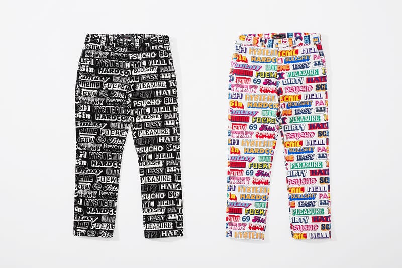 Supreme hysteric hot sale glamour pants