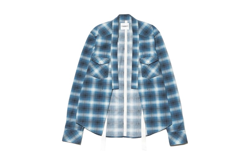 TAKAHIROMIYASHITA The SoloIst. Haori Check Shirt | Hypebeast