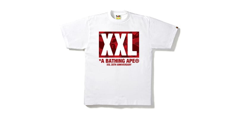 A BATHING APE® x Hypebeast 20th T-shirt Hypebeast A BATHING APE® x Hypebeast 20th Anniversary T-shirt