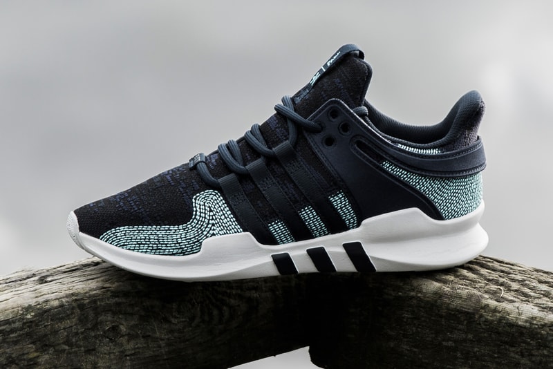 adidas x Parley Eqt Support Adv CK Ink and White | Hypebeast