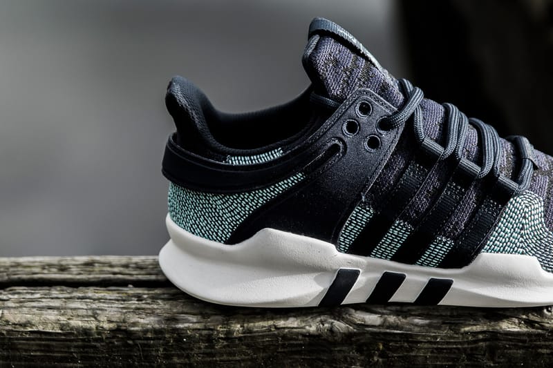 adidas x Parley Eqt Support Adv CK Ink and White Hypebeast