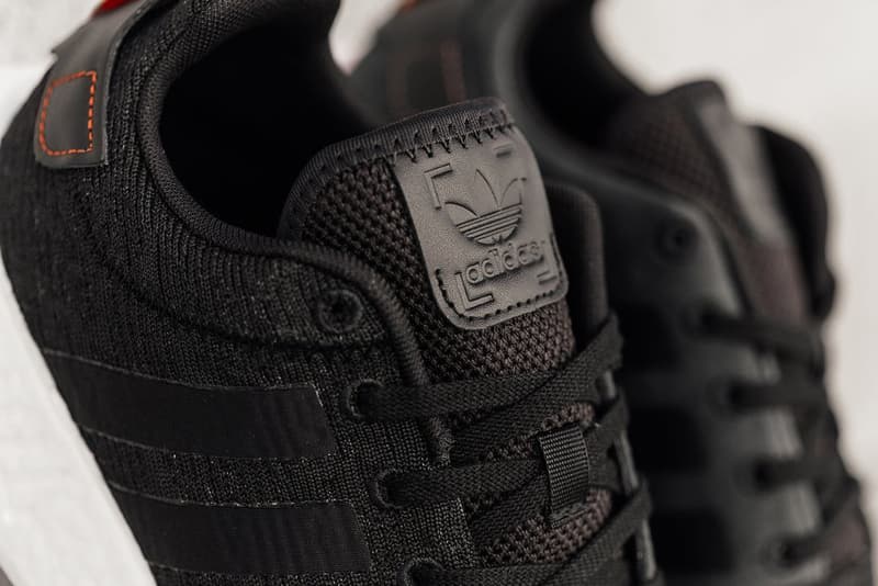 adidas nmd r2 primeknit black white