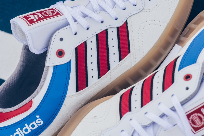 adidas Originals Handball Top in White/Red/Blue | Hypebeast