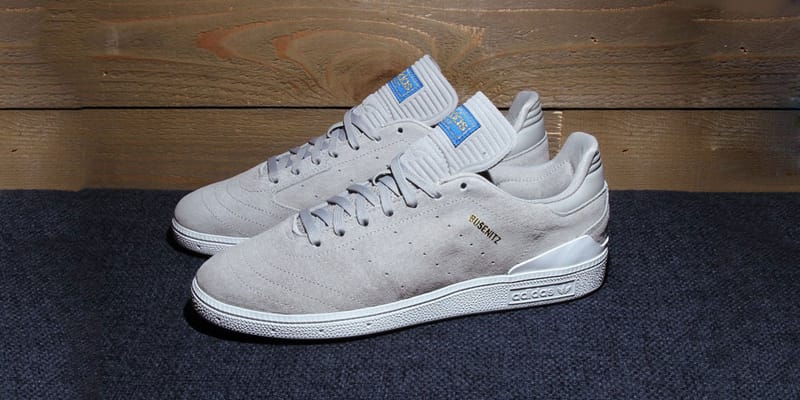 Adidas busenitz hotsell grey suede gum