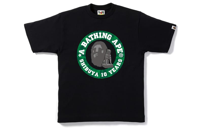 APE SHIBUYACAMOSHARK 渋谷店10周年記念 BAPE Shibuya Store 10th Anniversary Collection | Hypebeast