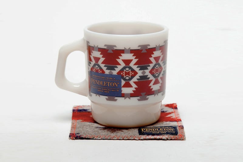 Pendleton x Fire-King Japan Mugs Fall 2017 | Hypebeast