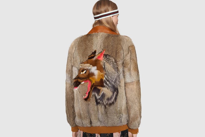 Gucci on sale wolf jacket