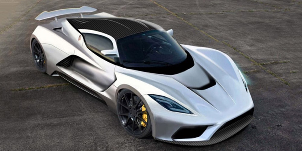 Гиперкар Hennessey Venom F5 может развивать скорость до 300 миль в час