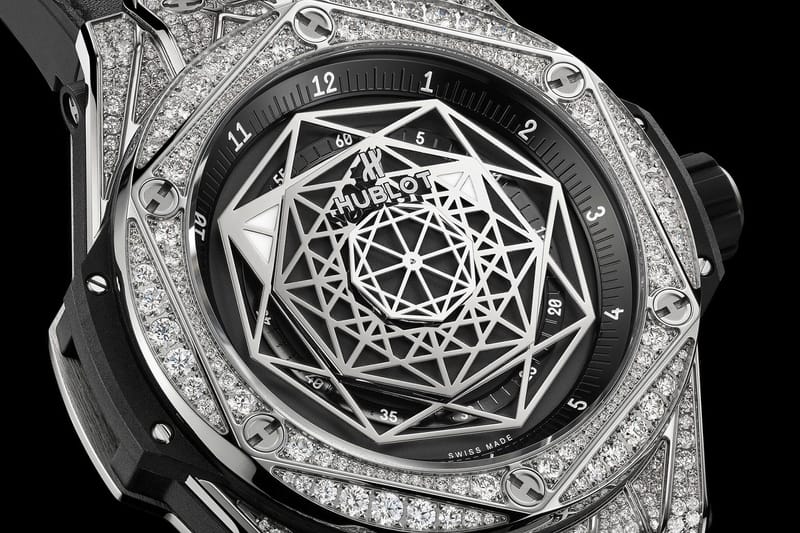 Hublot sang hot sale bleu diamond