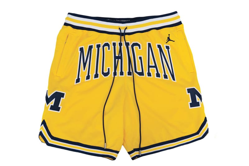 Michigan basketball clearance shorts jordan