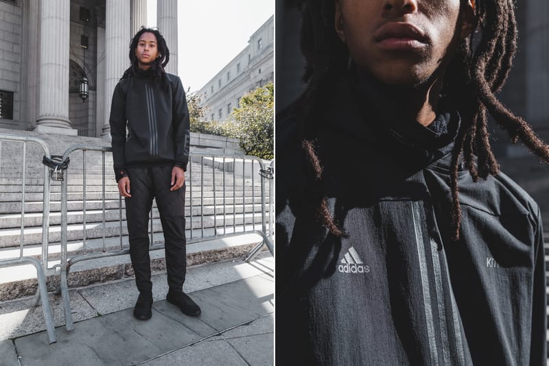 Kith cobras block discount track jacket black