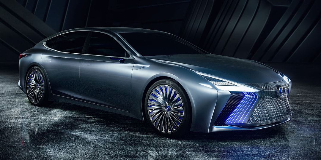 Lexus представляет беспилотный концепт-кар LS+