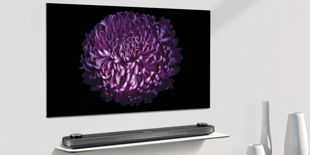 Watch an Unboxing of LG's Wallpaper TV Hypebeast
