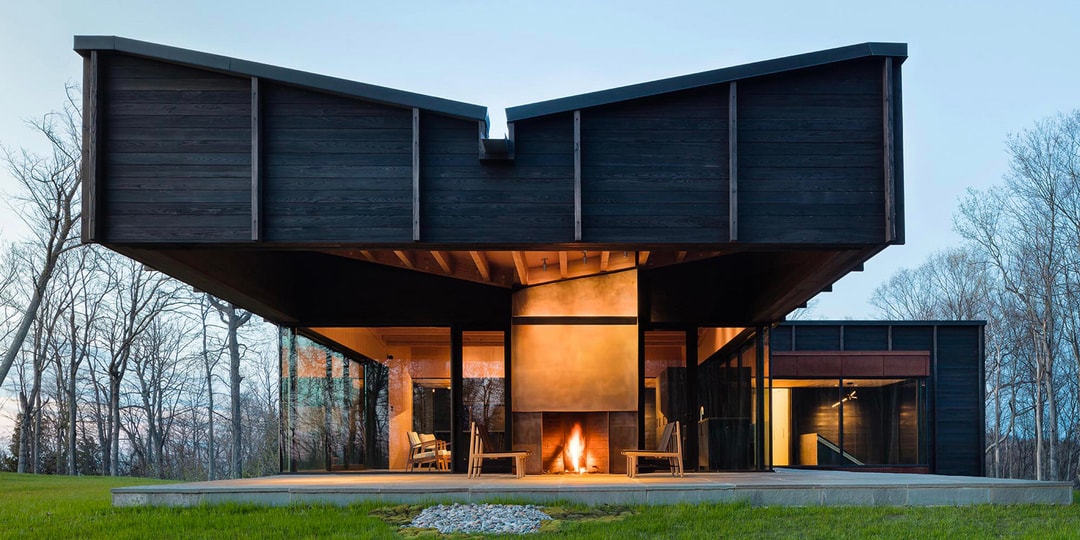 Дом у озера Мичиган — модернистский взгляд на скромную бревенчатую хижину