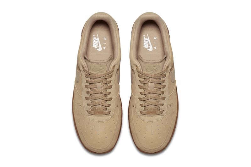 Nike air shop force suede mushroom