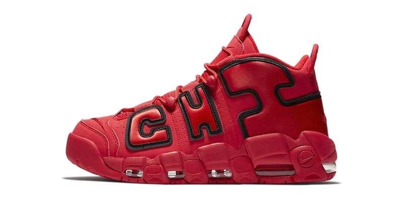 Nike uptempo chicago hotsell for sale