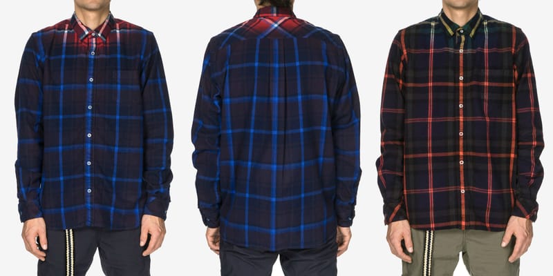 sacai 国内買付 Gonz Multi Patch Plaid Shirt sacai sacai Gonz Multi Patch Plaid Hoodie | REVERSIBLE