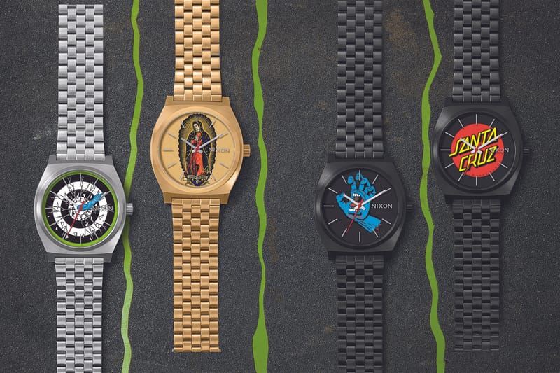 Santa Cruz x Nixon Watches Hypebeast