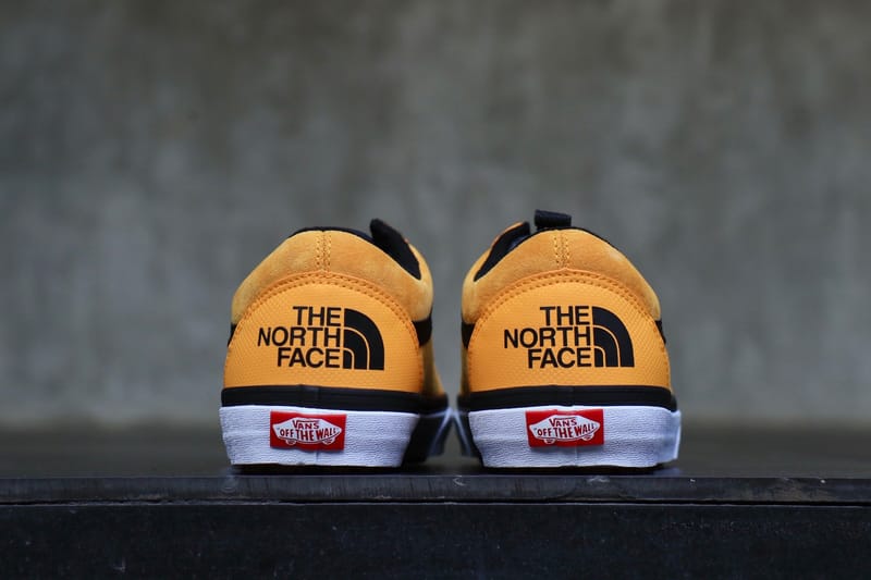 The north face vans 2024 yellow