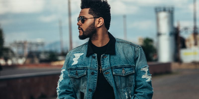 The weeknd clearance jean jacket