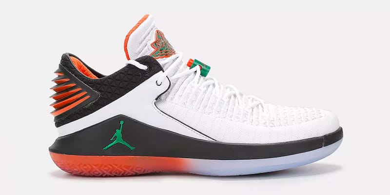 Jordan 32 low cheap top white and black