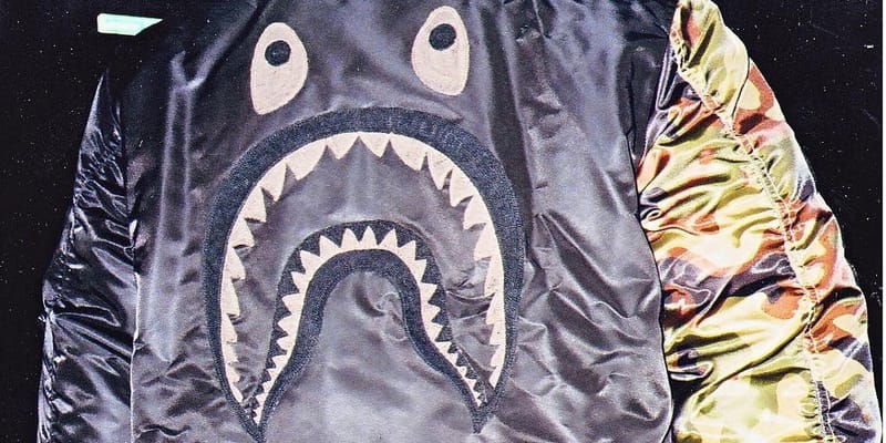 Bape x undefeated hot sale bomber jacket