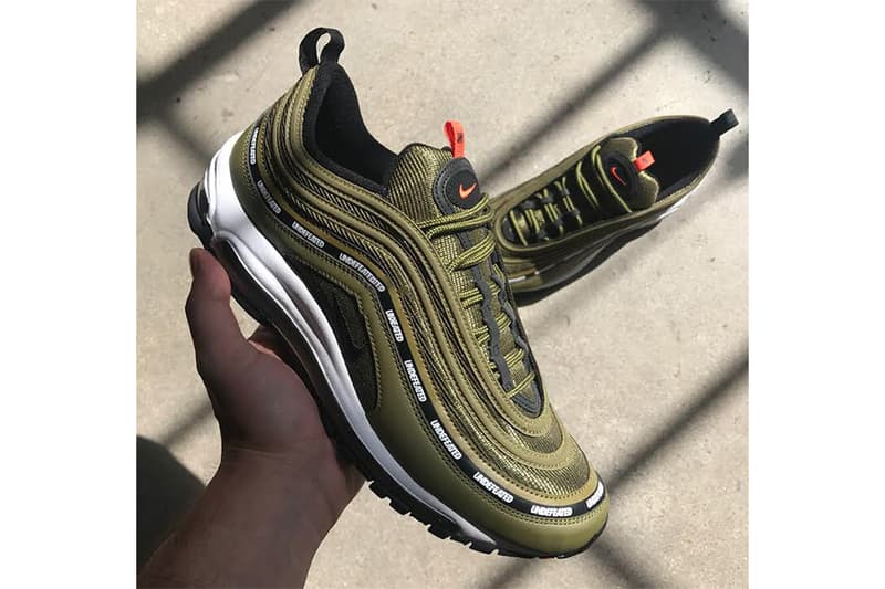 Army green nike air max 97 deals