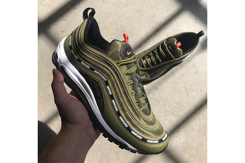 undefeated × NIKE AIRMAX 97 OLIVE 27cm靴/シューズ - スニーカー