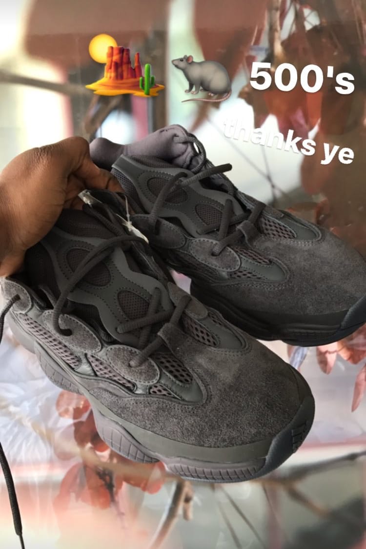 Adidas yeezy hot sale 500 grey