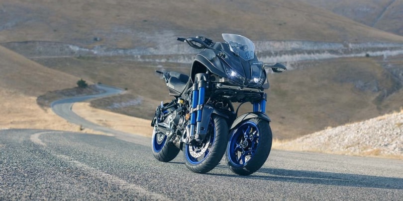 Yamaha собирается выпустить трехколесный мотоцикл Niken