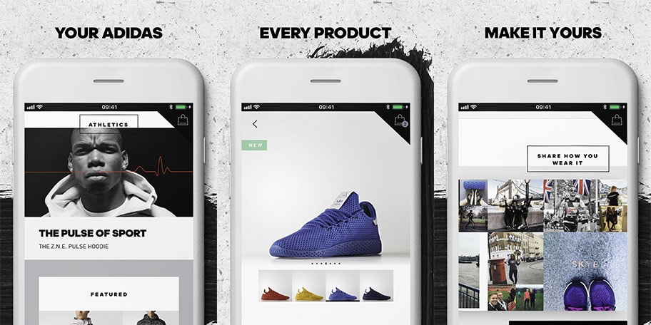 Adidas запускает персонализированное приложение для покупок на Dreamforce