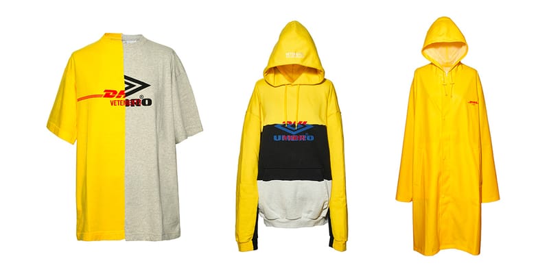 Vetements dhl deals umbro hoodie