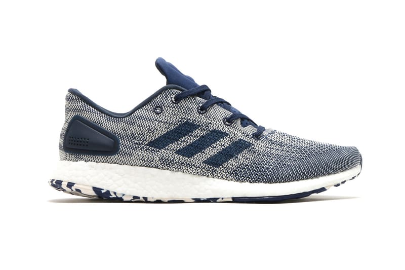 Men's pure boost dpr running shoes  on sale indigo/white