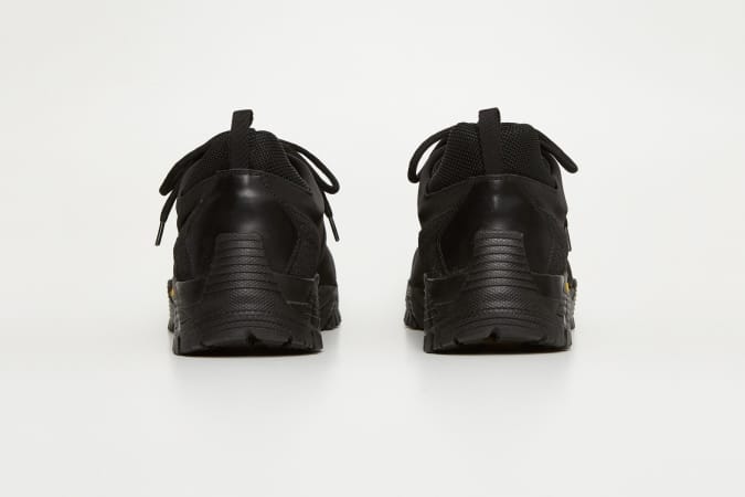 スニーカー Alyx Black Leather Hiking Sneakers 1017 ALYX 9SM Mono Hiking ハイカットスニーカー | ブラック