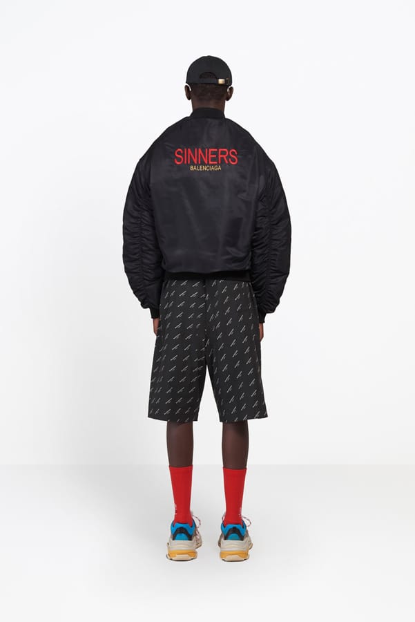 Sinners balenciaga cheap jacket