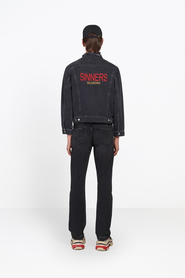 balenciaga sinners jacket
